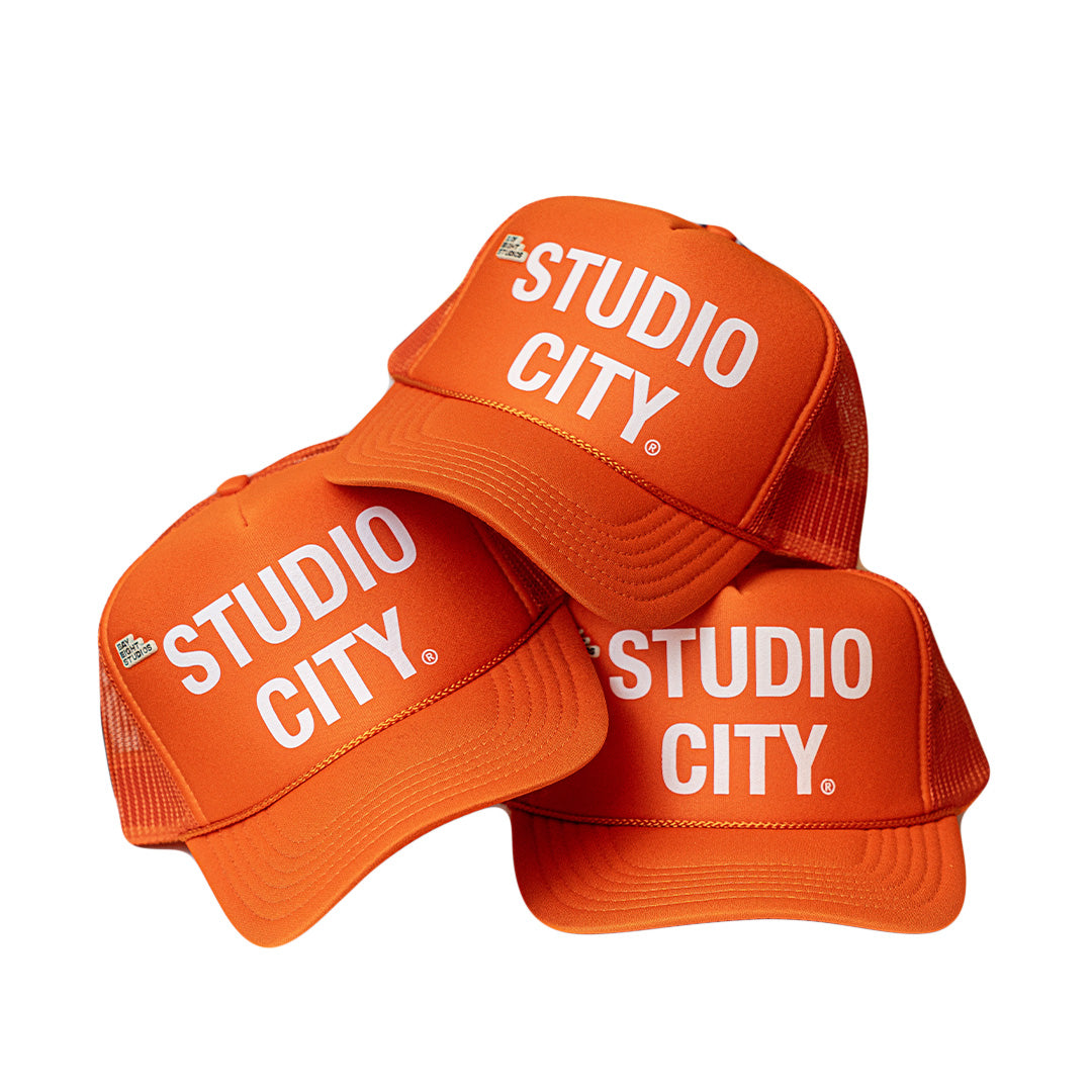 Orange Studio City Trucker Hat