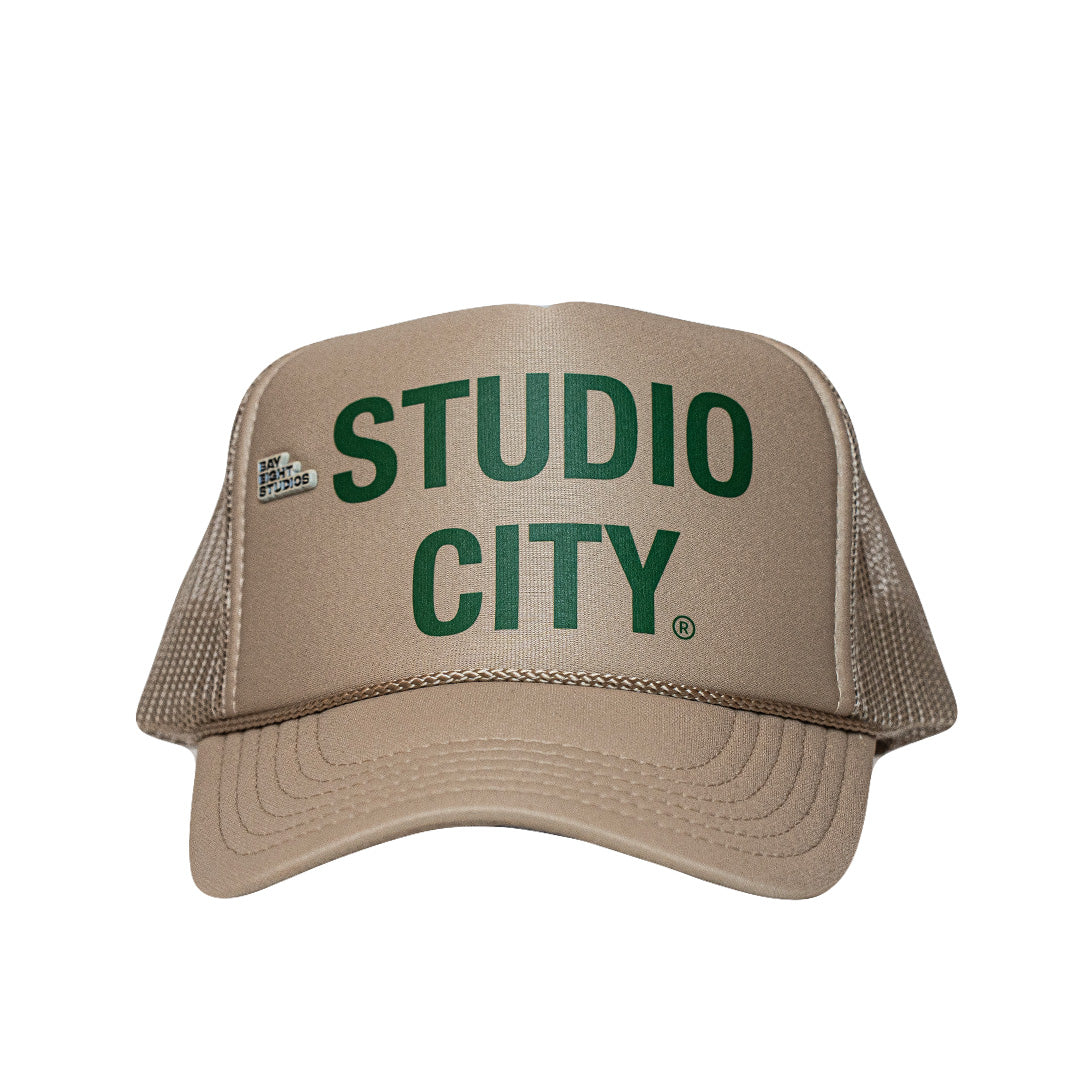 Taupe Studio City Trucker Hat